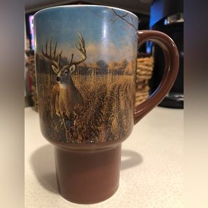 Tall Tapered Deer Mug